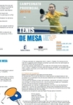 Logo de 'Campeonato Provincial Tenís de Mesa'