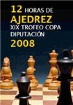 Logo de '12 horas de ajedrez - XIX Trofeo Copa Diputación'