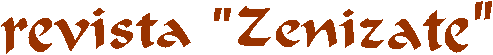 revista 'Zenizate'