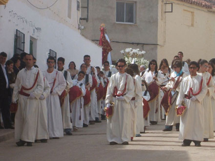 Banda de tambores y cornetas de la Hermandad Nuestra Señora de la Amargura - Pozo Cañada
