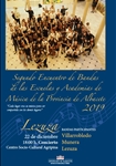 Logo de 'II Encuentro de Bandas de las Escuelas y Academias de Música de la provincia de Albacete.- Lezuza'