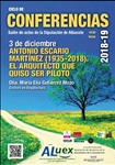 Logo de 'Antonio Escario Martínez (1935-2018). El arquitecto que quiso ser piloto.